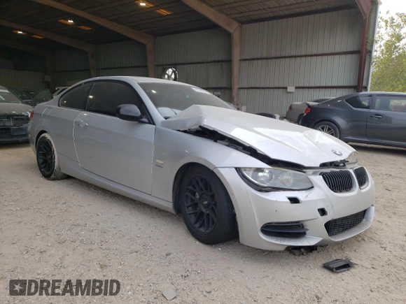 2011 BMW 3 Series 335is with VIN WBAKG1C50BE599437, listed as a Copart auction lot 61936864 with 165,046 mi miles and Salvage Title. Bid and sale history available at carsss.com. Image 4.