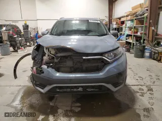2022 Honda CR-V EX-L with VIN 2HKRW2H83NH209836, listed as a Copart auction lot 81755214 with 93,287 mi miles and Salvage Title. Bid and sale history available at carsss.com. Image 5.