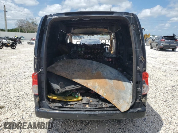 2013 Nissan NV200 SV with VIN 3N6CM0KN3DK690865, listed as a Copart auction lot 58585195 with Not provided miles and Non repairable. Bid and sale history available at DreamBid. Image 6.