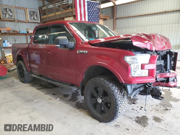 2016 Ford F-150 XLT with VIN 1FTEW1EF0GFA94752, listed as a Copart auction lot 49708005 with Not Provided miles and Salvage Title. Bid and sale history available at carsss.com. Image 4.