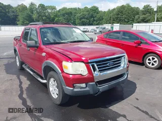 2008 Ford Explorer Sport Trac XLT with VIN 1FMEU31E28UB26527, listed as a IAAI auction lot 42656742 with 149,549 mi miles and . Bid and sale history available at DreamBid. Image 1.