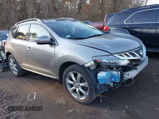 2012 Nissan Murano S with VIN JN8AZ1MW3CW211214, listed as a IAAI auction lot 41441610 with 132,244 mi miles and . Bid and sale history available at DreamBid. Image 1.