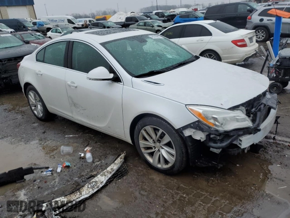 2016 Buick Regal with VIN 2G4GL5EX9G9115426, listed as a Copart auction lot 46299855 with 122,635 mi miles and Clean Title. Bid and sale history available at DreamBid. Image 4.