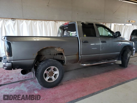 2008 Dodge Ram 2500 SLT with VIN 3D7KS28A18G182218, listed as a Copart auction lot 70016564 with 0 mi miles and Salvage Title. Bid and sale history available at carsss.com. Image 3.