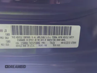 2014 Ram 1500 Big Horn с VIN 1C6RR6LTXES259006, выставлен на аукционе IAAI как лот 42093417 с пробегом 133 343 миль миль и . История ставок и продаж доступна на DreamBid. Изображение 9.