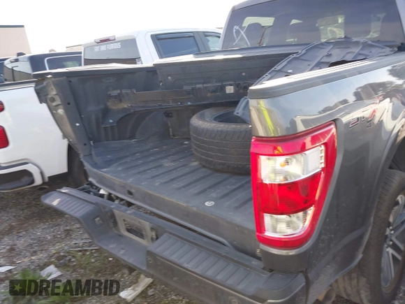 2023 Ford F-150 XL with VIN 1FTFW1E51PKD65403, listed as a IAAI auction lot 41398997 with 25,975 mi miles. Bid and sale history available at carsss.com. Image 16.
