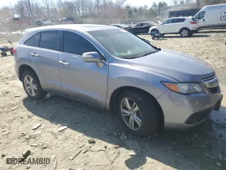 2015 Acura RDX with VIN 5J8TB4H36FL005595, listed as a Copart auction lot 49228855 with 95,344 mi miles and Salvage Title. Bid and sale history available at carsss.com. Image 4.