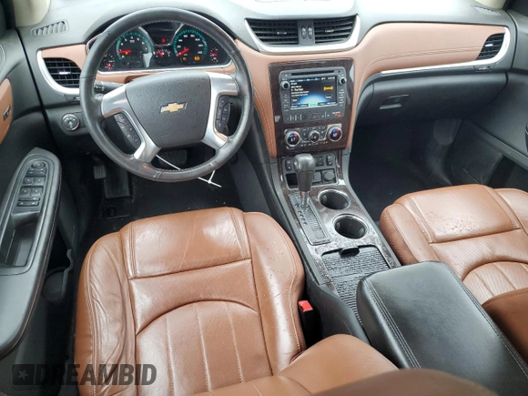 2015 Chevrolet Traverse LTZ with VIN 1GNKVJKD3FJ243179, listed as a Copart auction lot 55745025 with 176,434 mi miles and Clean Title. Bid and sale history available at DreamBid. Image 8.