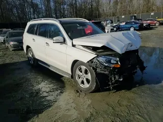 2017 Mercedes-Benz GLS 450 with VIN 4JGDF6EE1HA887438, listed as a Copart auction lot 42875025 with 83,584 mi miles and Salvage Title. Bid and sale history available at DreamBid. Image 12.