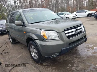 2008 Honda Pilot EX-L z VIN 5FNYF18628B000417, wystawiony jako IAAI lot #41554573 z przebiegiem 189 160 mil mil oraz . Historia ofert i sprzedaży dostępna na DreamBid. Obrazek 1.
