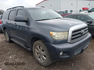 2010 Toyota Sequoia SR5 with VIN 5TDBW5G16AS032243, listed as a IAAI auction lot 41568907 with 213,838 mi miles. Bid and sale history available at carsss.com. Image 1.