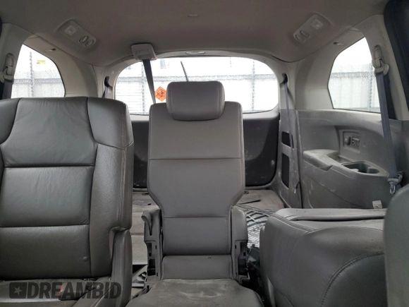 2011 Honda Odyssey EX-L with VIN 5FNRL5H64BB004285, listed as a Copart auction lot 50026215 with Not Provided miles and Salvage Title. Bid and sale history available at carsss.com. Image 10.