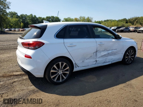 2018 Hyundai Elantra GT with VIN KMHH35LE0JU026795, listed as a Copart auction lot 69556104 with 109,830 mi miles and Salvage Title. Bid and sale history available at carsss.com. Image 3.