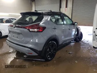 2024 Nissan Kicks SR with VIN 3N1CP5DV1RL522554, listed as a Copart auction lot 48910145 with 16,747 mi miles and Salvage Title. Bid and sale history available at carsss.com. Image 3.