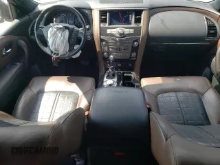 2019 Nissan Armada Platinum with VIN JN8AY2NEXK9759206, listed as a Copart auction lot 58602094 with 78,525 mi miles and Salvage Title. Bid and sale history available at carsss.com. Image 8.