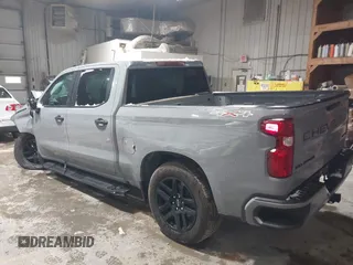 2024 Chevrolet Silverado 1500 Custom with VIN 3GCPDBEK4RG246258, listed as a IAAI auction lot 40882553 with Not Provided miles and . Bid and sale history available at DreamBid. Image 3.