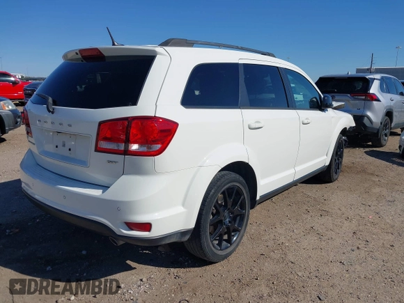 2017 Dodge Journey GT with VIN 3C4PDCEG8HT520505, listed as a IAAI auction lot 41843822 with 81,504 mi miles. Bid and sale history available at carsss.com. Image 4.