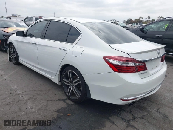 2016 Honda Accord Sport with VIN 1HGCR2F57GA244137, listed as a IAAI auction lot 41999284 with 87,660 mi miles and . Bid and sale history available at DreamBid. Image 3.