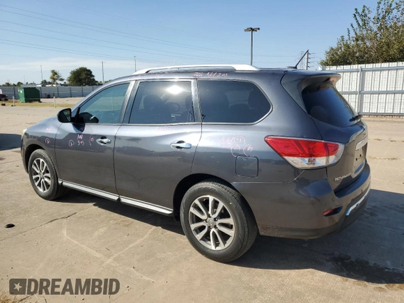 2014 Nissan Pathfinder S z VIN 5N1AR2MN4EC661222, wystawiony jako Copart lot #76400724 z przebiegiem 114 269 mil mil oraz Szkoda całkowita • Salvage title. Historia ofert i sprzedaży dostępna na DreamBid. Obrazek 2.
