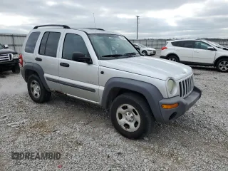 2004 Jeep Liberty Sport with VIN 1J4GL48KX4W195315, listed as a Copart auction lot 51064875 with 260,432 mi miles and Salvage Title. Bid and sale history available at carsss.com. Image 4.