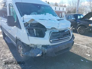 2019 Ford Transit Passenger XL with VIN 1FBZX2CM4KKA83053, listed as a IAAI auction lot 41036935 with 42,195 mi miles. Bid and sale history available at carsss.com. Image 16.