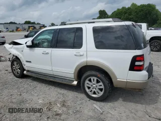 2007 Ford Explorer Eddie Bauer with VIN 1FMEU648X7UA78846, listed as a Copart auction lot 57156135 with 194,353 mi miles and Salvage title. Bid and sale history available at DreamBid. Image 2.