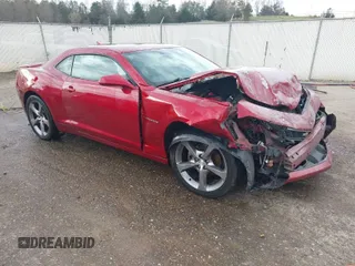 2014 Chevrolet Camaro LT with VIN 2G1FB1E3XE9213721, listed as a IAAI auction lot 41880968 with 186,581 mi miles. Bid and sale history available at carsss.com. Image 1.