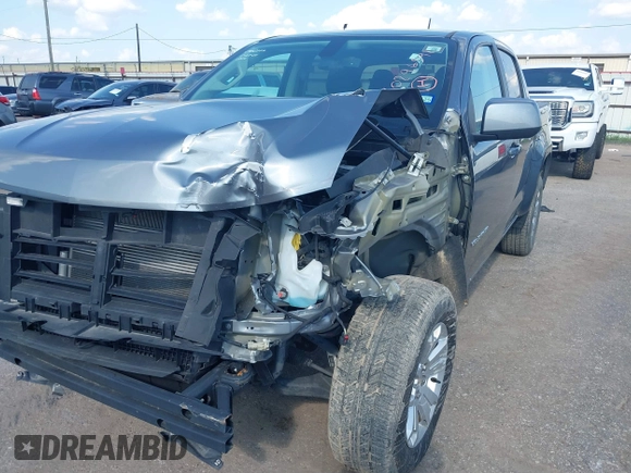 2021 Chevrolet Colorado 2WD LT with VIN 1GCGSCEN7M1209427, listed as a IAAI auction lot 40296591 with 79,785 mi miles. Bid and sale history available at carsss.com. Image 17.