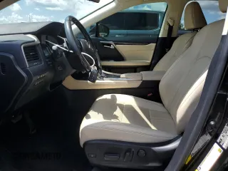 2021 Lexus RX 350 with VIN 2T2JZMDA7MC303675, listed as a Copart auction lot 57057835 with 66,643 mi miles and Salvage title. Bid and sale history available at DreamBid. Image 7.
