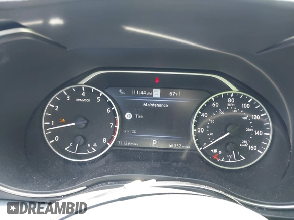 2020 Nissan Maxima SV with VIN 1N4AA6CV3LC378902, listed as a IAAI auction lot 42341718 with 71,129 mi miles and . Bid and sale history available at DreamBid. Image 7.