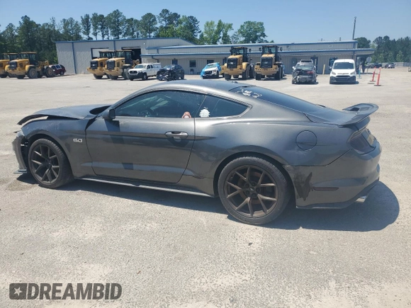 2019 Ford Mustang GT with VIN 1FA6P8CF4K5184455, listed as a Copart auction lot 48125085 with 73,983 mi miles and Salvage Title. Bid and sale history available at carsss.com. Image 2.
