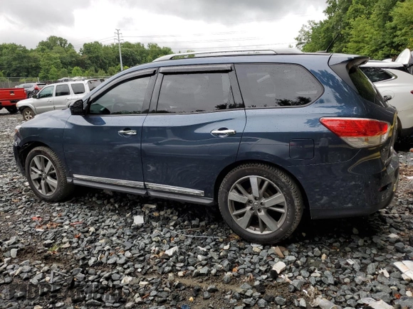 2013 Nissan Pathfinder SV with VIN 5N1AR2MM2DC609755, listed as a Copart auction lot 64289294 with 127,927 mi miles and Salvage Title. Bid and sale history available at carsss.com. Image 2.