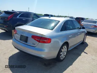 2015 Audi A4 Premium with VIN WAUBFAFL3FN036417, listed as a IAAI auction lot 41993930 with 1 mi miles. Bid and sale history available at carsss.com. Image 4.