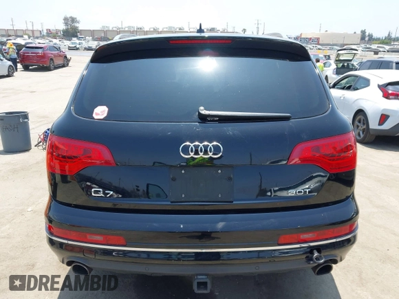 2015 Audi Q7 Premium Plus with VIN WA1LGAFE4FD030339, listed as a IAAI auction lot 42369240 with 86,482 mi miles and . Bid and sale history available at DreamBid. Image 16.