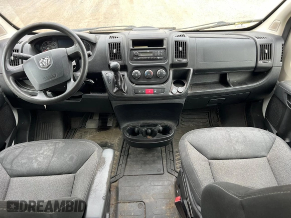 2016 Ram ProMaster Cargo with VIN 3C6TRVAG6GE116730, listed as a Copart auction lot 74616234 with 214,354 mi miles and Clean Title. Bid and sale history available at DreamBid. Image 9.