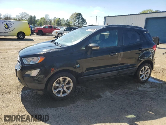 2018 Ford EcoSport SE with VIN MAJ3P1TE5JC234887, listed as a Copart auction lot 50177115 with 76,474 mi miles and Salvage Title. Bid and sale history available at carsss.com. Image 1.