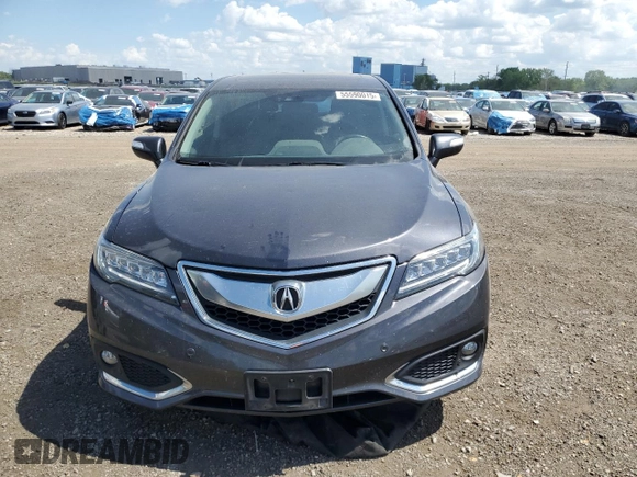 2016 Acura RDX Advance with VIN 5J8TB4H79GL003232, listed as a Copart auction lot 55590015 with 69,385 mi miles and Salvage title. Bid and sale history available at DreamBid. Image 5.