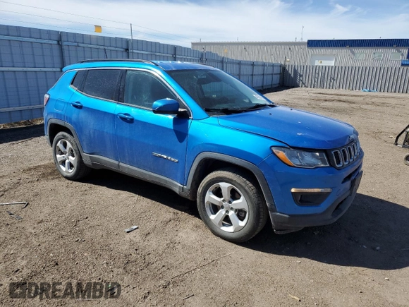 2017 Jeep Compass Latitude with VIN 3C4NJDBB7HT660673, listed as a Copart auction lot 48692465 with 120,397 mi miles and Salvage Title. Bid and sale history available at carsss.com. Image 4.