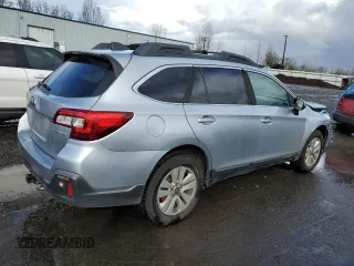 2019 Subaru Outback Premium with VIN 4S4BSAFC5K3332524, listed as a Copart auction lot 46716345 with 107,698 mi miles and Salvage Title. Bid and sale history available at carsss.com. Image 3.