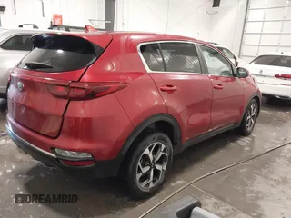 2020 Kia Sportage LX with VIN KNDPM3AC2L7648366, listed as a IAAI auction lot 41675795 with 18,745 mi miles. Bid and sale history available at carsss.com. Image 4.