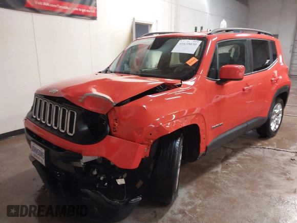 2017 Jeep Renegade Altitude с VIN ZACCJABB7HPE63399, выставлен на аукционе IAAI как лот 41635030 с пробегом 90 184 миль миль и . История ставок и продаж доступна на DreamBid. Изображение 6.