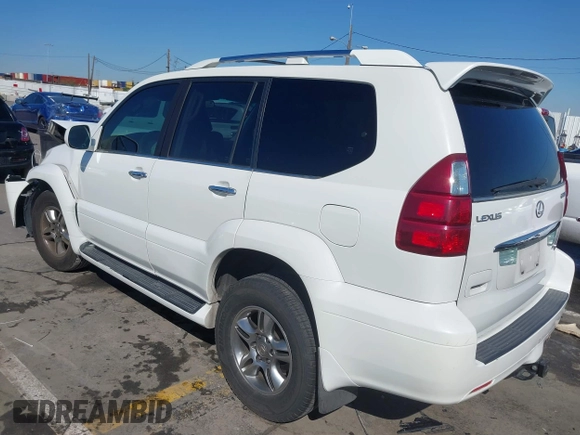 2008 Lexus GX 470 with VIN JTJBT20X580169058, listed as a IAAI auction lot 41740800 with 217,905 mi miles and . Bid and sale history available at DreamBid. Image 3.