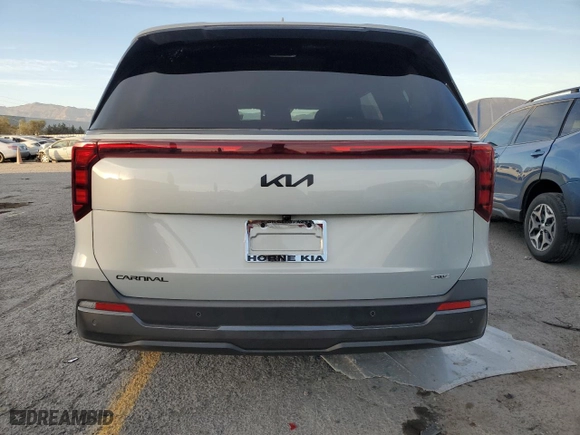 2025 Kia Carnival Hybrid SX Prestige with VIN KNDNE5KA6S6032090, listed as a Copart auction lot 44010555 with 1,849 mi miles and Salvage Title. Bid and sale history available at carsss.com. Image 6.