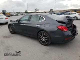 2019 Genesis G70 Sport with VIN KMTG24LA9KU016408, listed as a Copart auction lot 82572804 with 16,081 mi miles and Salvage Title. Bid and sale history available at DreamBid. Image 2.