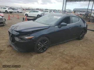 2019 Mazda Mazda3 Hatchback w/Premium Pkg with VIN JM1BPANM0K1118133, listed as a Copart auction lot 78109504 with 114,369 mi miles and Salvage Title. Bid and sale history available at carsss.com. Image 1.