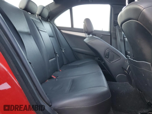 2012 Mercedes-Benz C 250 Sport with VIN WDDGF4HB7CR237214, listed as a Copart auction lot 55521725 with Not Provided miles and Salvage Title. Bid and sale history available at DreamBid. Image 10.