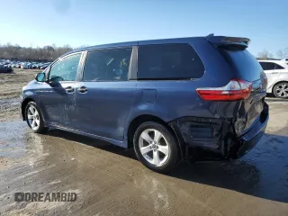2019 Toyota Sienna L with VIN 5TDZZ3DC6KS013290, listed as a Copart auction lot 49493685 with 76,416 mi miles and Salvage Title. Bid and sale history available at carsss.com. Image 2.