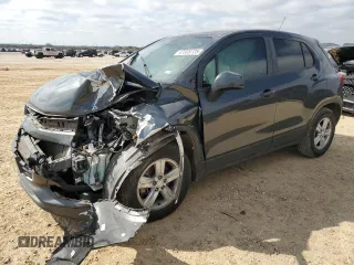 2020 Chevrolet Trax LS with VIN 3GNCJKSB1LL226826, listed as a Copart auction lot 51091065 with 54,592 mi miles and Salvage Title. Bid and sale history available at DreamBid. Image 1.