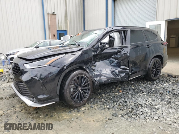 2024 Toyota Highlander LE z VIN 5TDKDRAH5RS536524, wystawiony jako Copart lot #58688105 z przebiegiem Nie podano mil oraz Czysty tytuł • Clean title. Historia ofert i sprzedaży dostępna na DreamBid. Obrazek 1.