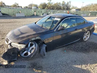 2013 BMW 3 Series 335i with VIN WBADX7C52DJ590390, listed as a Copart auction lot 80133474 with 47,839 mi miles and Salvage Title. Bid and sale history available at DreamBid. Image 1.